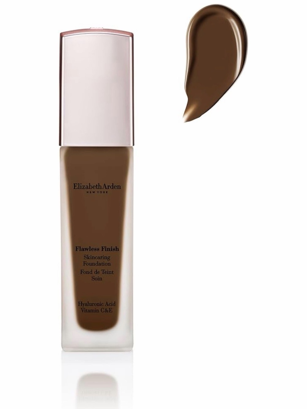 Elizabeth Arden Flawless Finish Skincaring Foundation - Deep Brown 640N